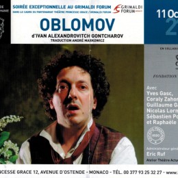OBLOMOV, un chef d’oeuvre contemporain